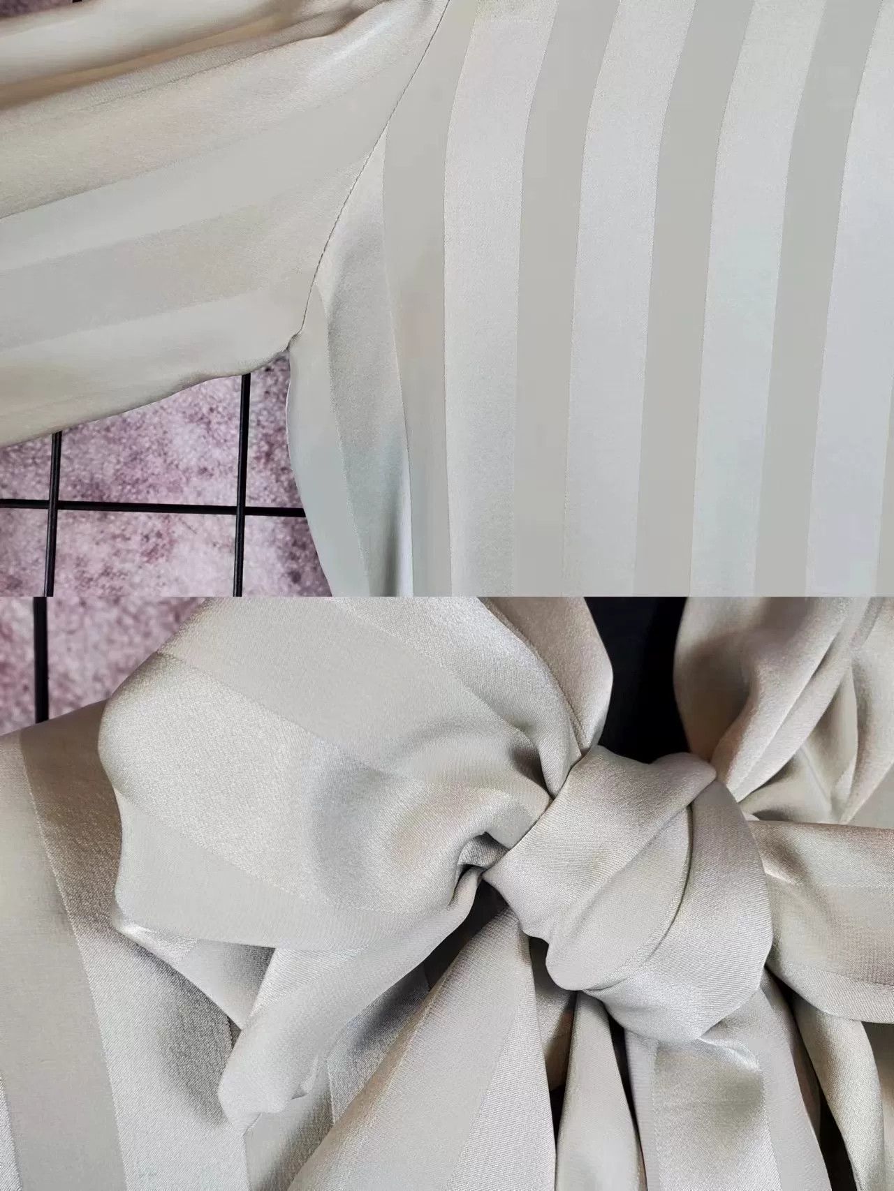 Givenchy Vintage Givenchy Silk Bow Blouse Size US S / EU 44-46 / 1 - 7 Thumbnail