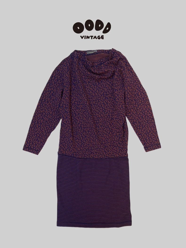 Issey Miyake Issey Miyake 80S Abstract Knit Dress Size US 36 / EU 52 - 3 Thumbnail