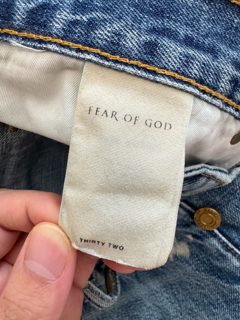 Fear of God Fear of God 5th Season Splatter Jeans Size US 32 / EU 48 - 7 Thumbnail