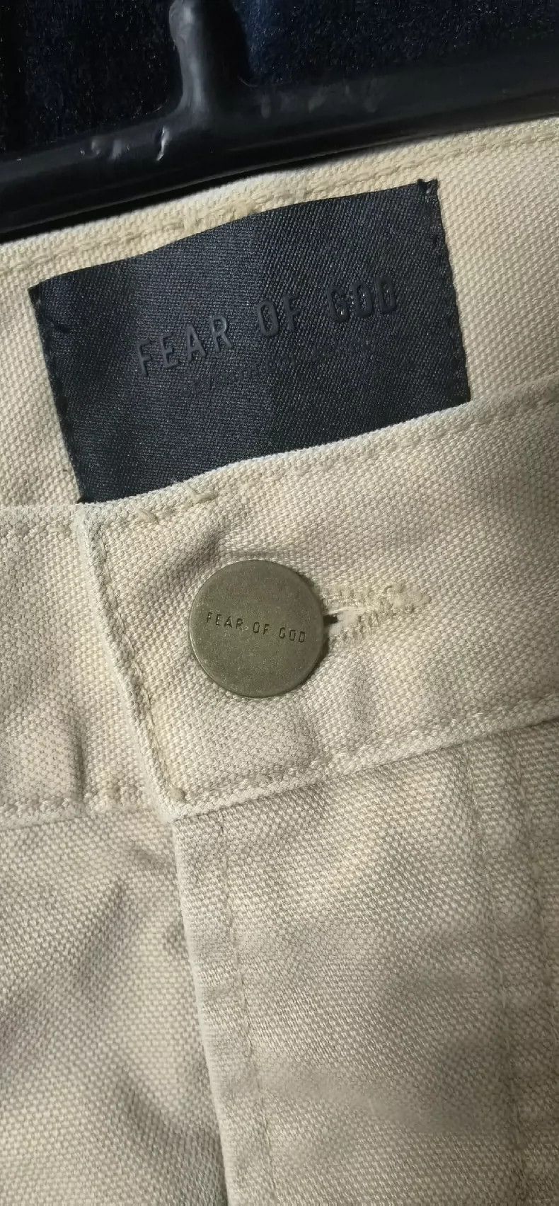Fear of God Fear of God 7th Khaki Denim Jeans Size US 33 - 2 Thumbnail