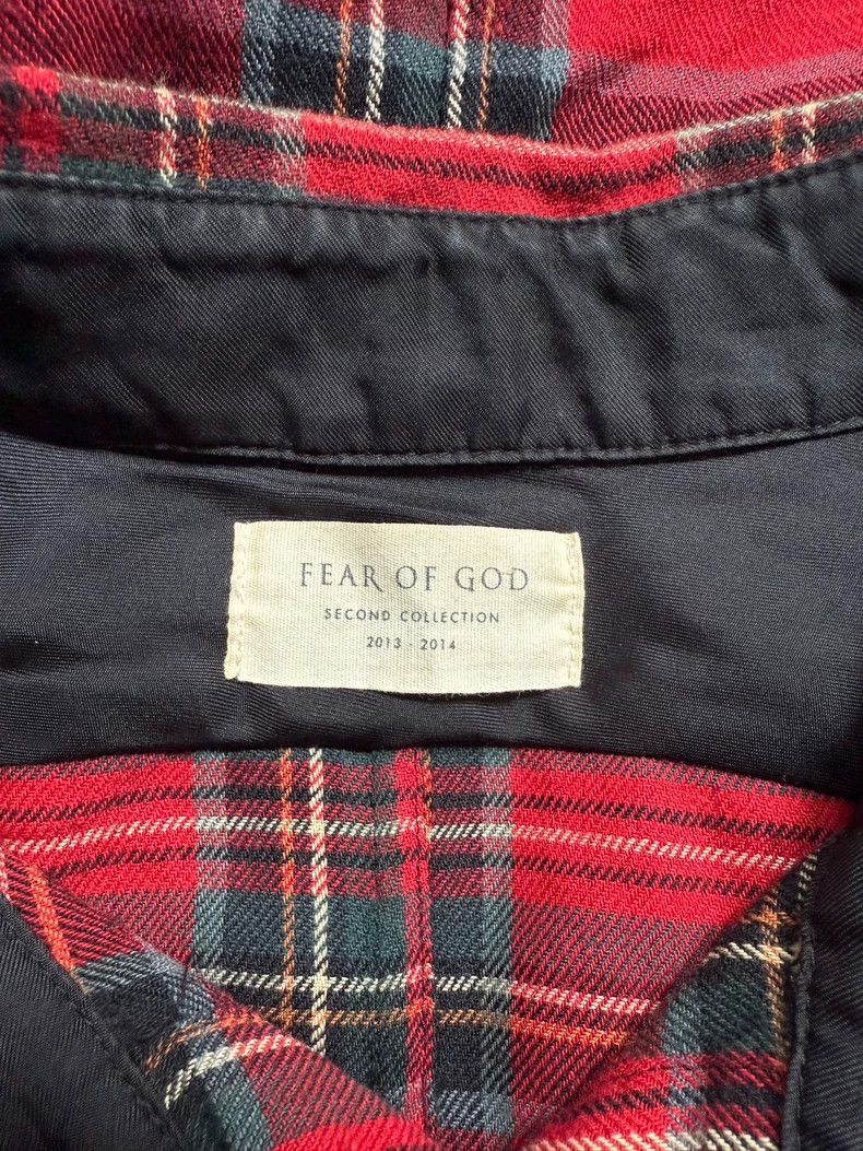 Fear of God Fear of God 2nd Side Zip Wool Shirt Size US XL / EU 56 / 4 - 3 Thumbnail