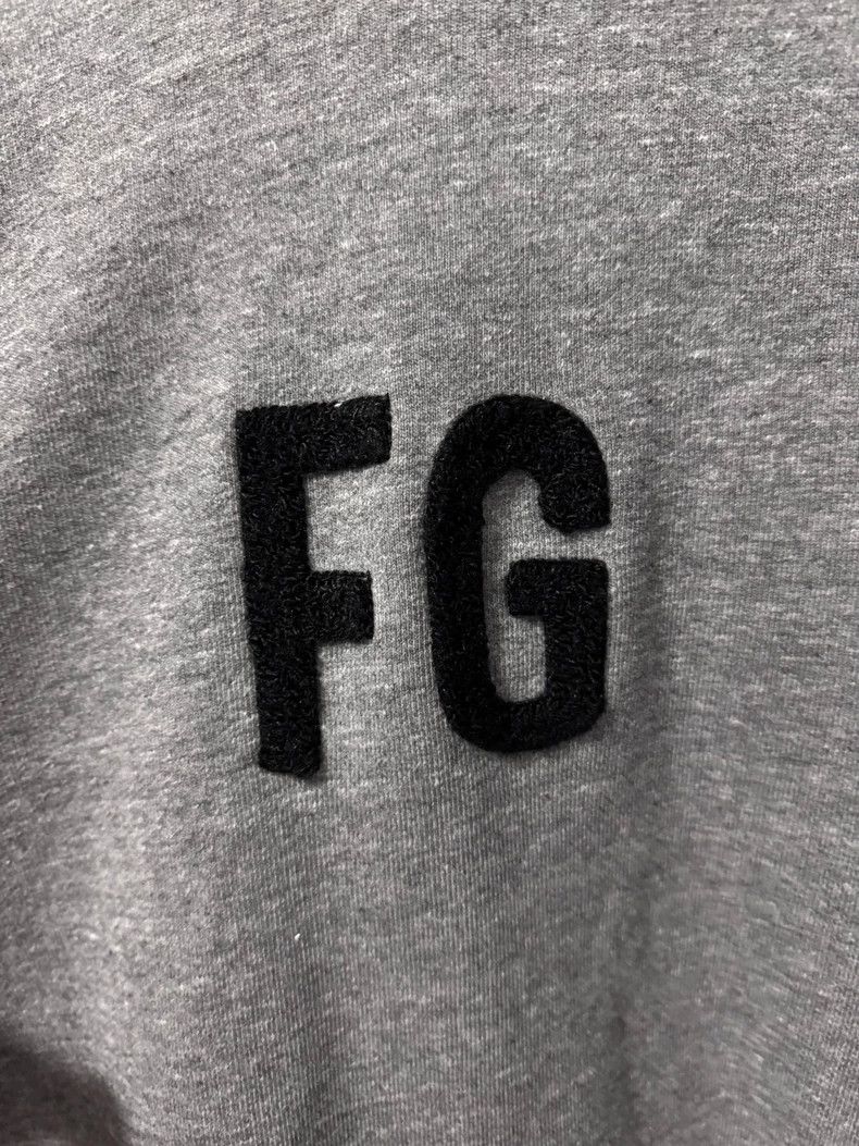 Fear of God Fear of God 6th FG Flocked Hoodie Size US XL / EU 56 / 4 - 4 Thumbnail