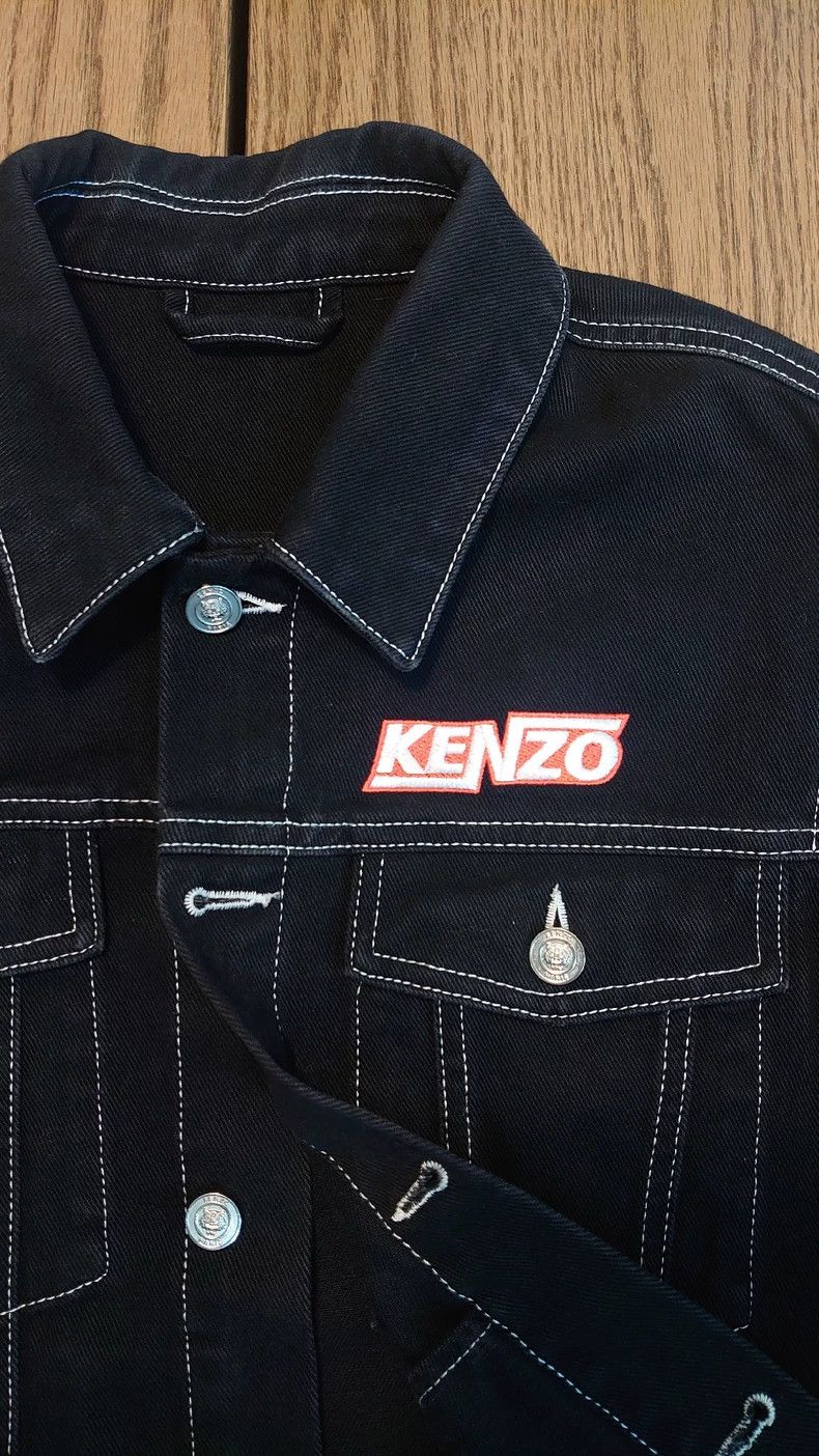 Levi's KENZO Men's Black Denim Jacket Size US S / EU 44-46 / 1 - 3 Thumbnail