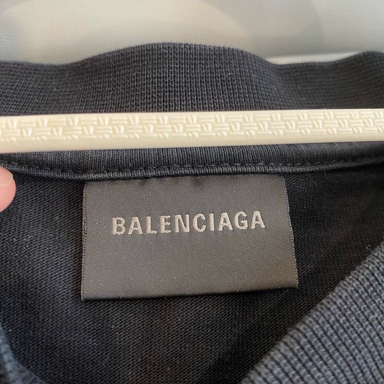 Balenciaga Balenciaga FW22 Logo Print Short Sleeve Tee Size US M / EU 48-50 / 2 - 3 Thumbnail