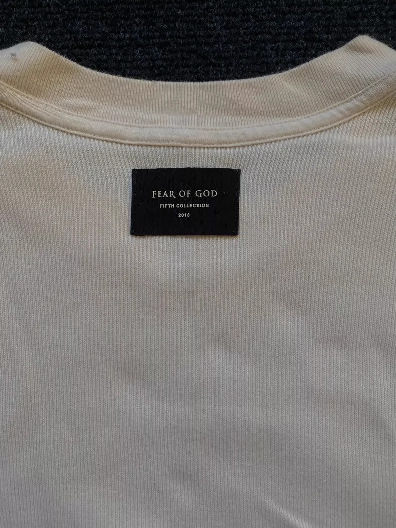 Fear of God Fear of God White Inside Out Top Size US S / EU 44-46 / 1 - 2 Thumbnail