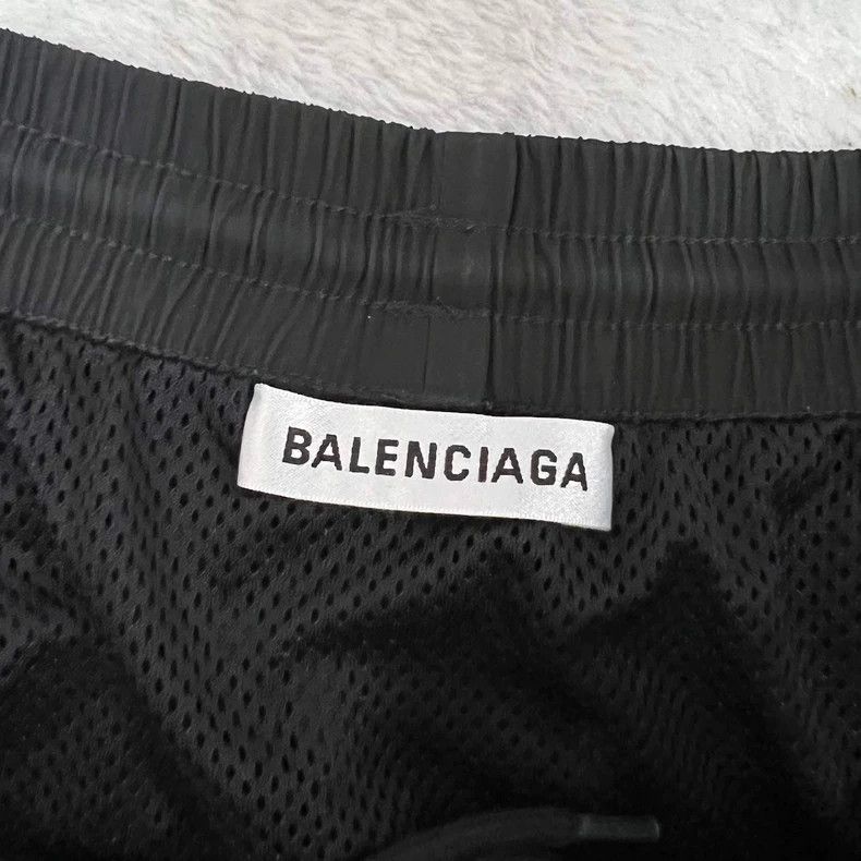 Balenciaga Balenciaga Double B Embroidered Shorts Size US 38 / EU 54 - 4 Thumbnail