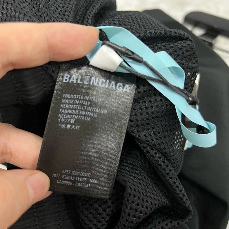Balenciaga Balenciaga Double B Embroidered Shorts Size US 38 / EU 54 - 5 Thumbnail