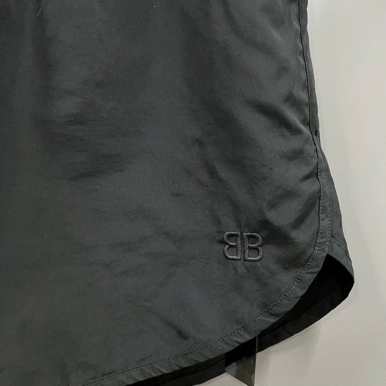 Balenciaga Balenciaga Double B Embroidered Shorts Size US 38 / EU 54 - 3 Thumbnail