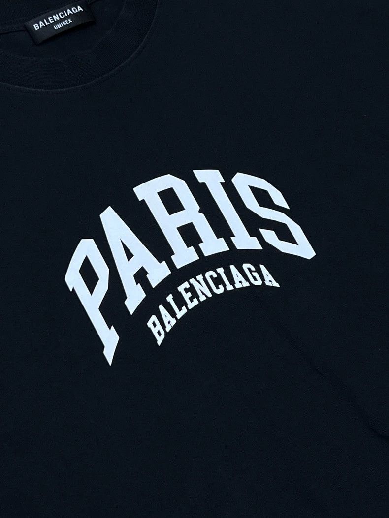 Balenciaga Balenciaga Paris City Logo Short Sleeve Tee Size US L / EU 52-54 / 3 - 2 Thumbnail