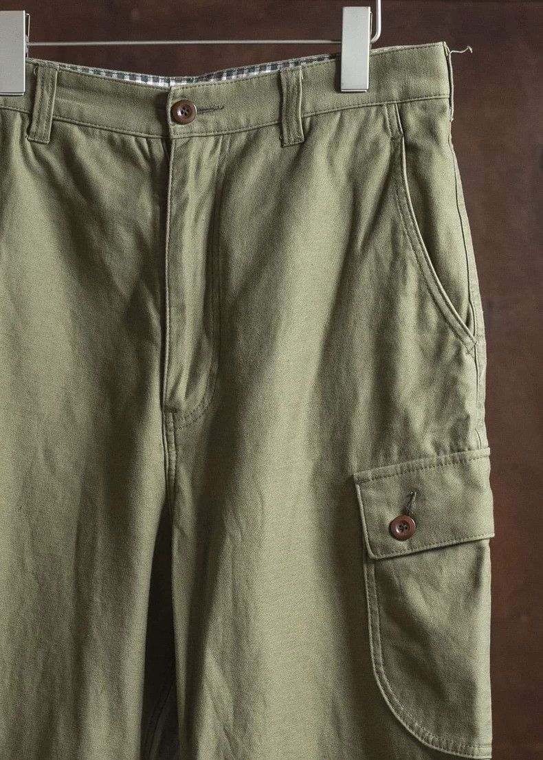 Junya Watanabe JUNYA WATANABE Cotton Cargo Pants Size US 26 / EU 42 - 3 Thumbnail