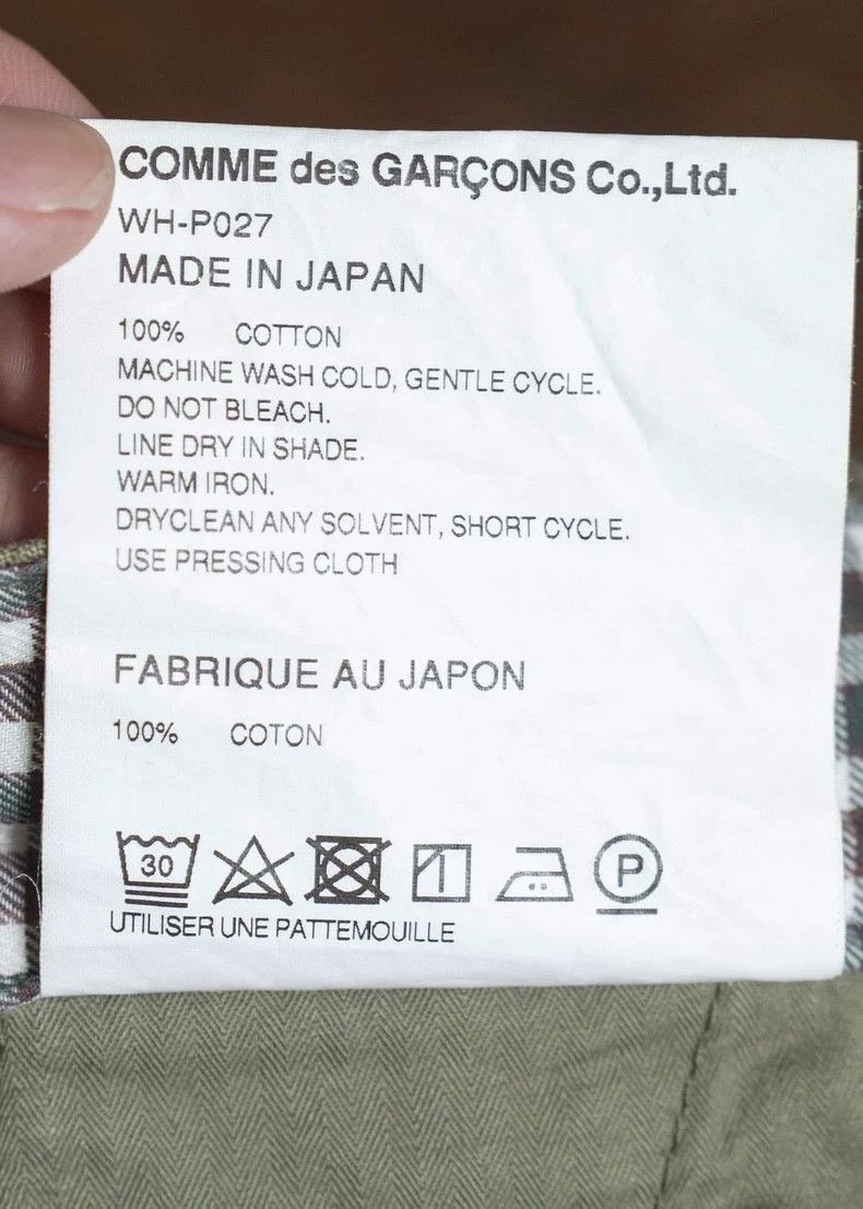 Junya Watanabe JUNYA WATANABE Cotton Cargo Pants Size US 26 / EU 42 - 7 Thumbnail