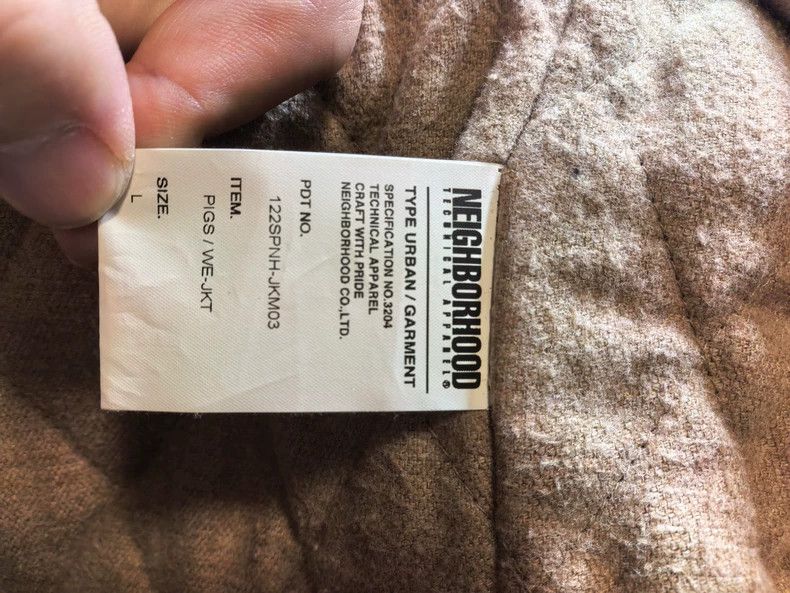 Neighborhood NEIGHBORHOOD 12AW Wool Blend Jacket Size US L / EU 52-54 / 3 - 8 Thumbnail