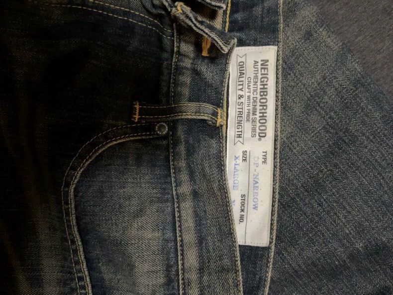Neighborhood NBHD DP NARROW INDIGO Denim Jeans Size US 32 / EU 48 - 4 Thumbnail