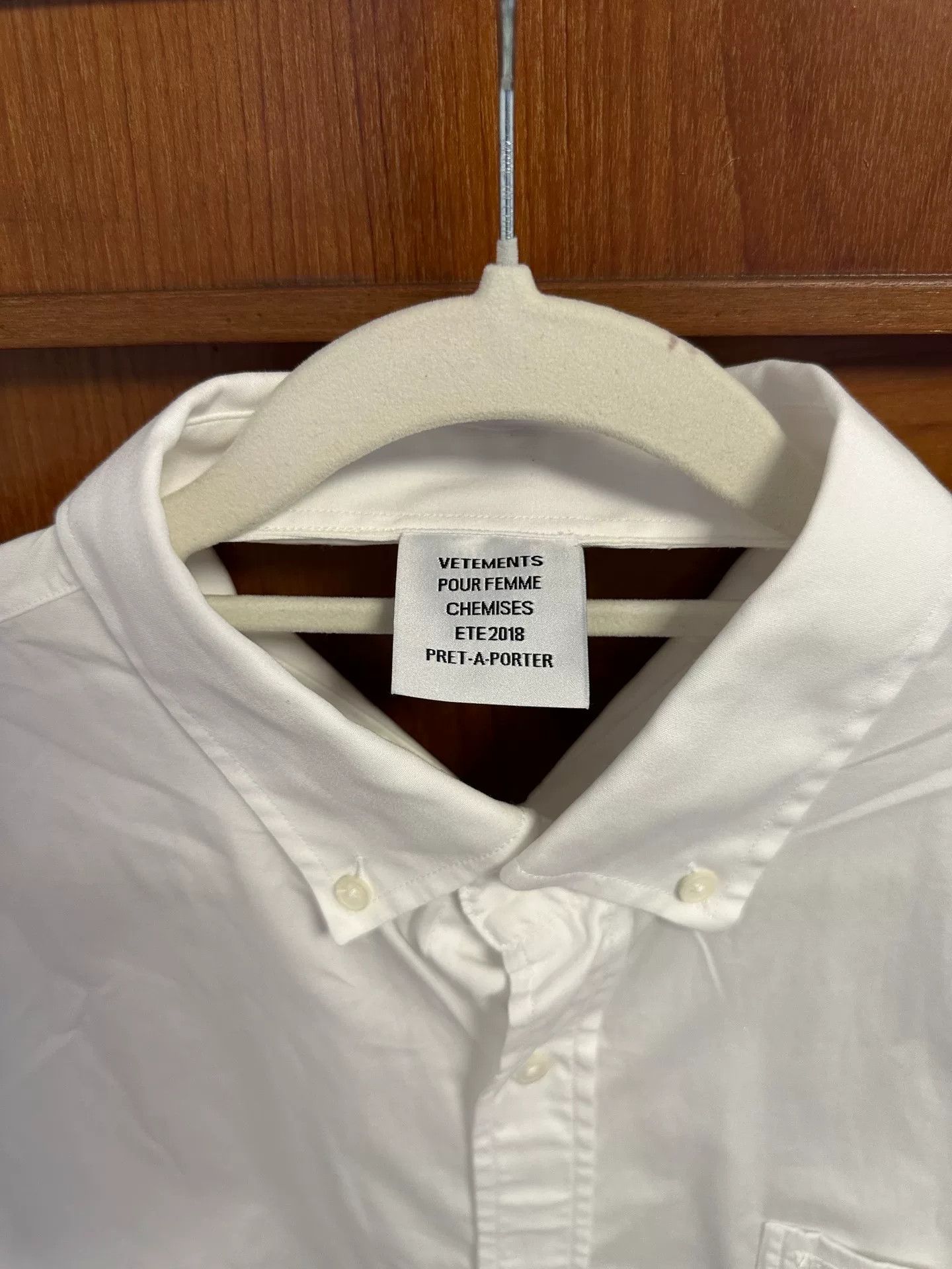 Vetements Vetements 2018 SS Reversible Shirt Size US M / EU 48-50 / 2 - 3 Thumbnail