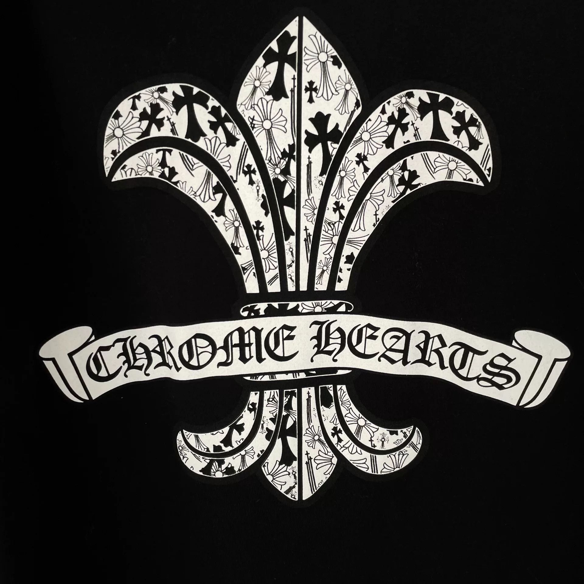 Chrome Hearts Chrome Hearts Black Cross Print Short Sleeve Size US M / EU 48-50 / 2 - 5 Thumbnail