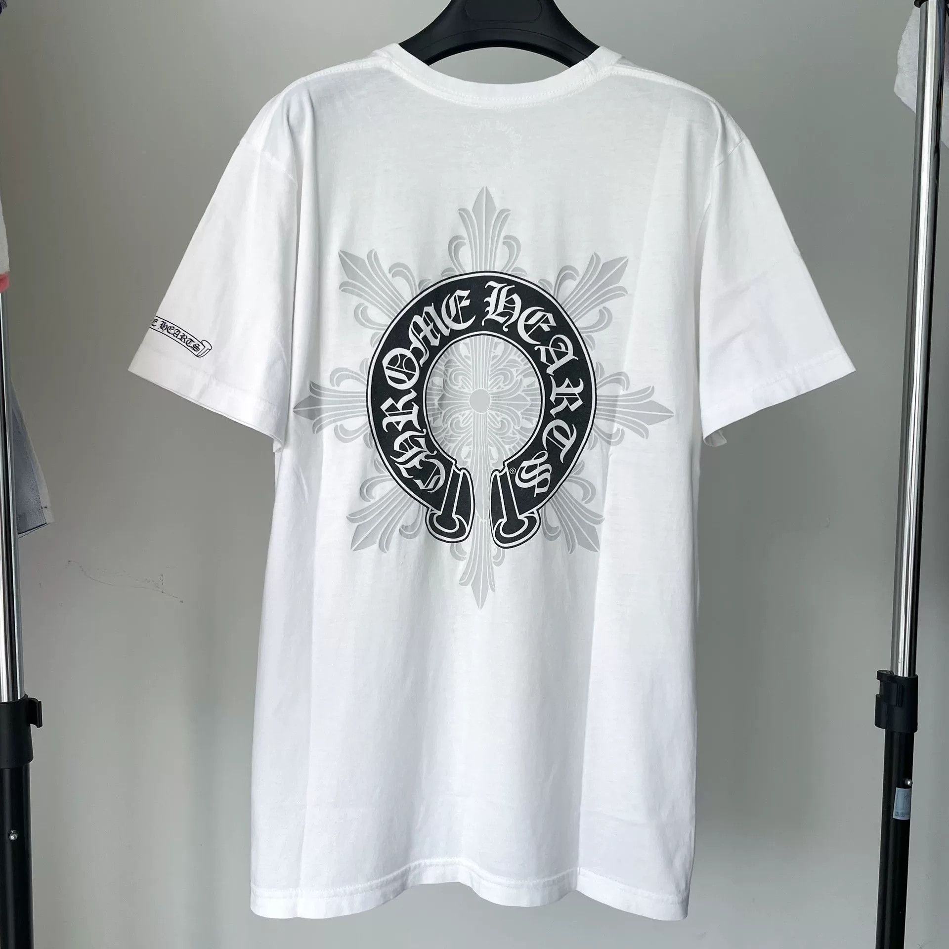 Chrome Hearts Chrome Hearts White Short Sleeve T-shirt Size US M / EU 48-50 / 2 - 2 Thumbnail