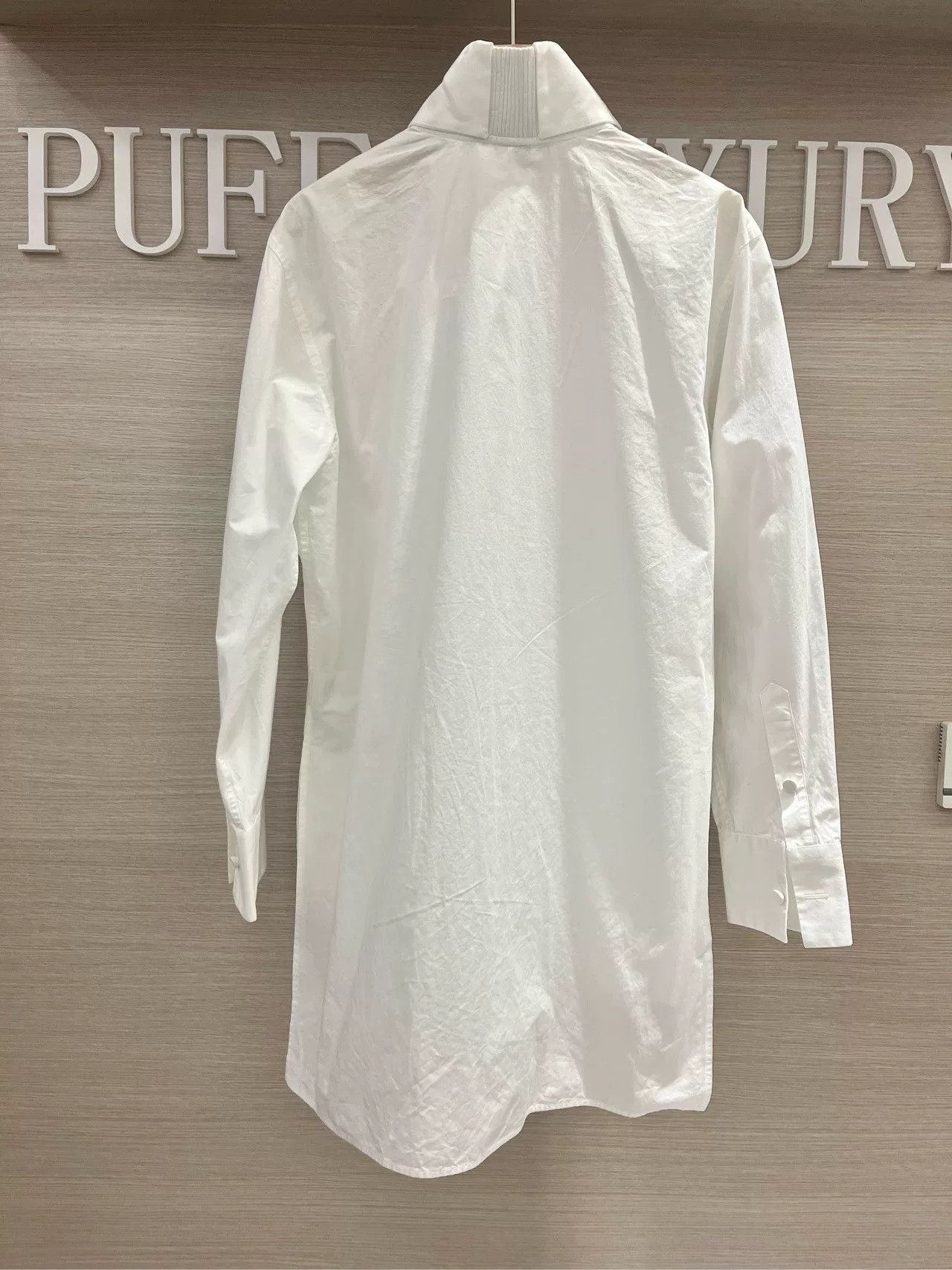 Fendi Fendi FS7223 White Cotton Shirt Size US M / EU 48-50 / 2 - 2 Thumbnail