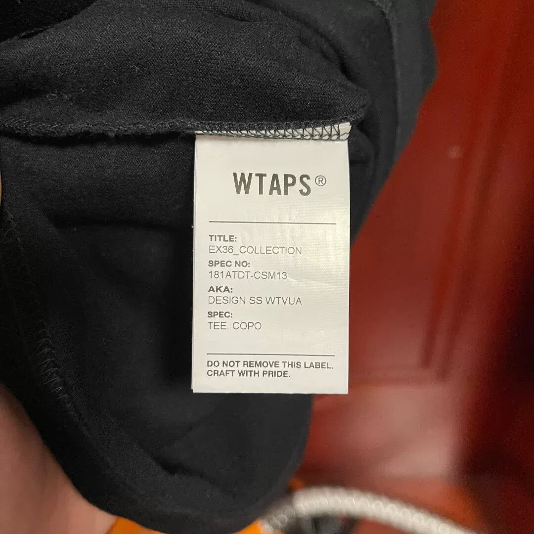 Wtaps Wtaps 18SS Reflective Logo Short Sleeve Tee Size US S / EU 44-46 / 1 - 7 Thumbnail