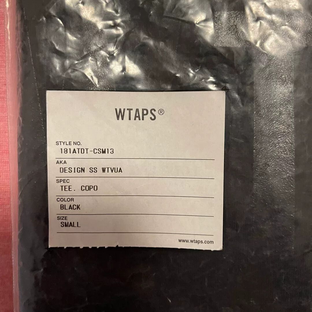 Wtaps Wtaps 18SS Reflective Logo Short Sleeve Tee Size US S / EU 44-46 / 1 - 8 Thumbnail