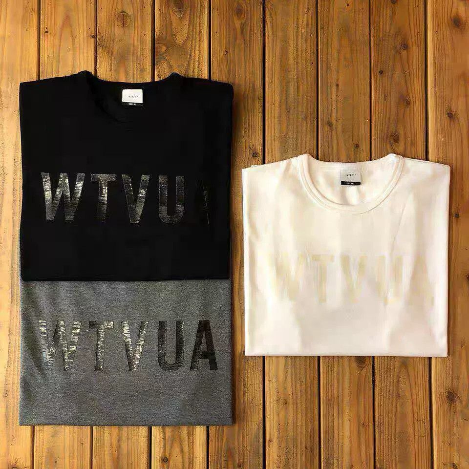 Wtaps Wtaps 18SS Reflective Logo Short Sleeve Tee Size US S / EU 44-46 / 1 - 9 Thumbnail