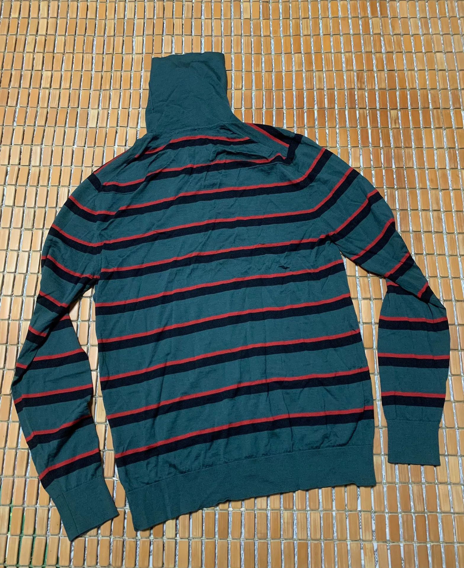 Dior Dior Striped Bee Embroidery Wool Sweater Size US L / EU 52-54 / 3 - 3 Thumbnail