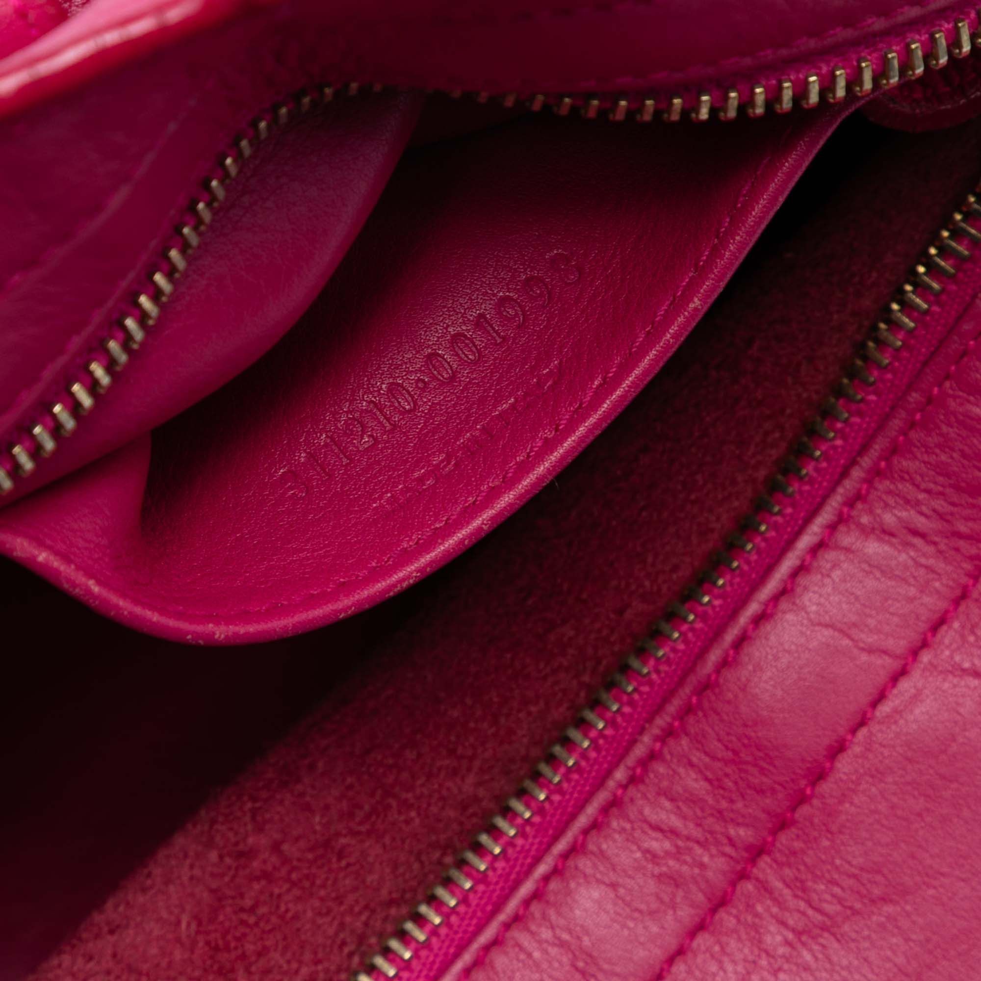 Yves Saint Laurent Yves Saint Laurent Small Calfskin Cabas Chyc Satchel Size ONE SIZE - 5 Thumbnail