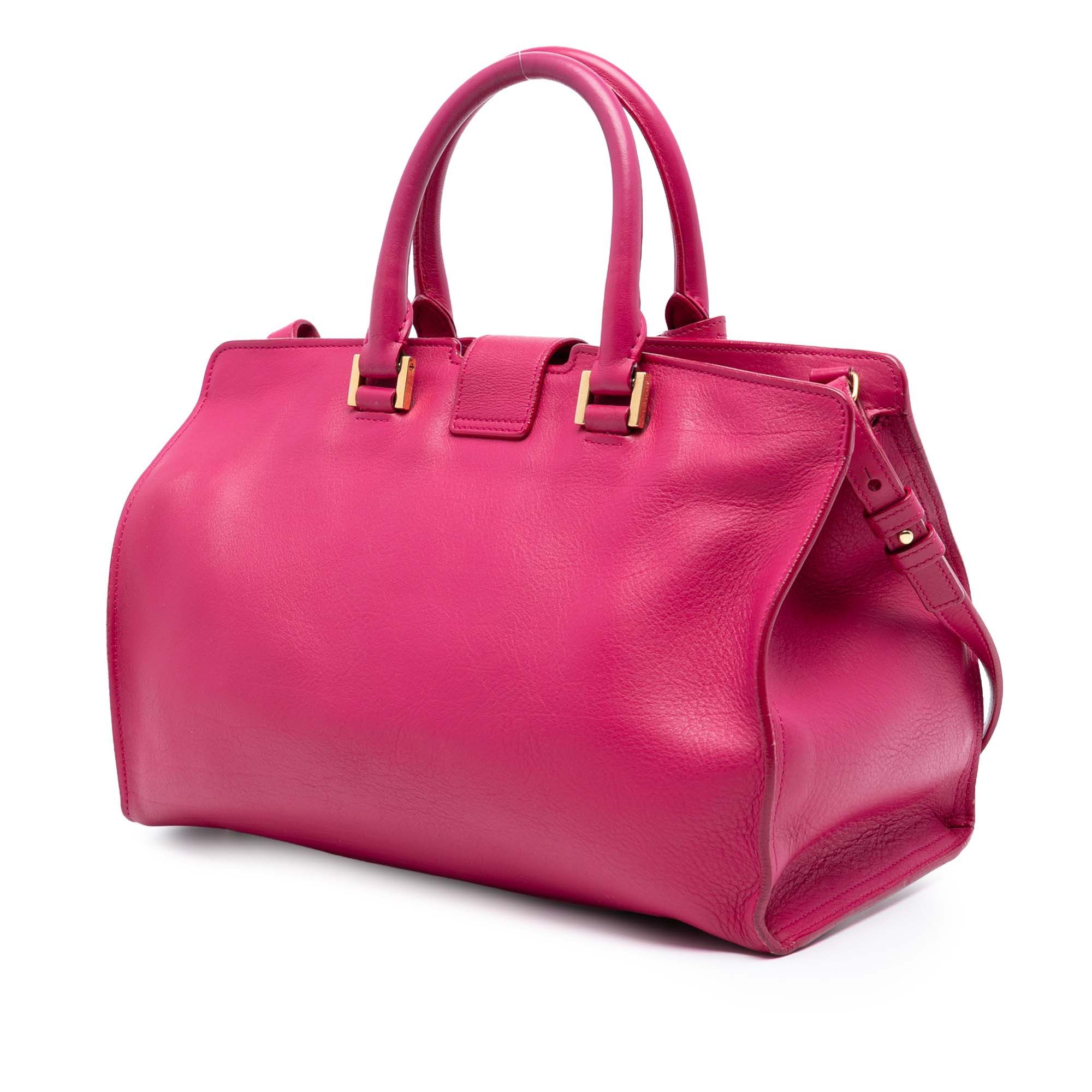 Yves Saint Laurent Yves Saint Laurent Small Calfskin Cabas Chyc Satchel Size ONE SIZE - 2 Thumbnail