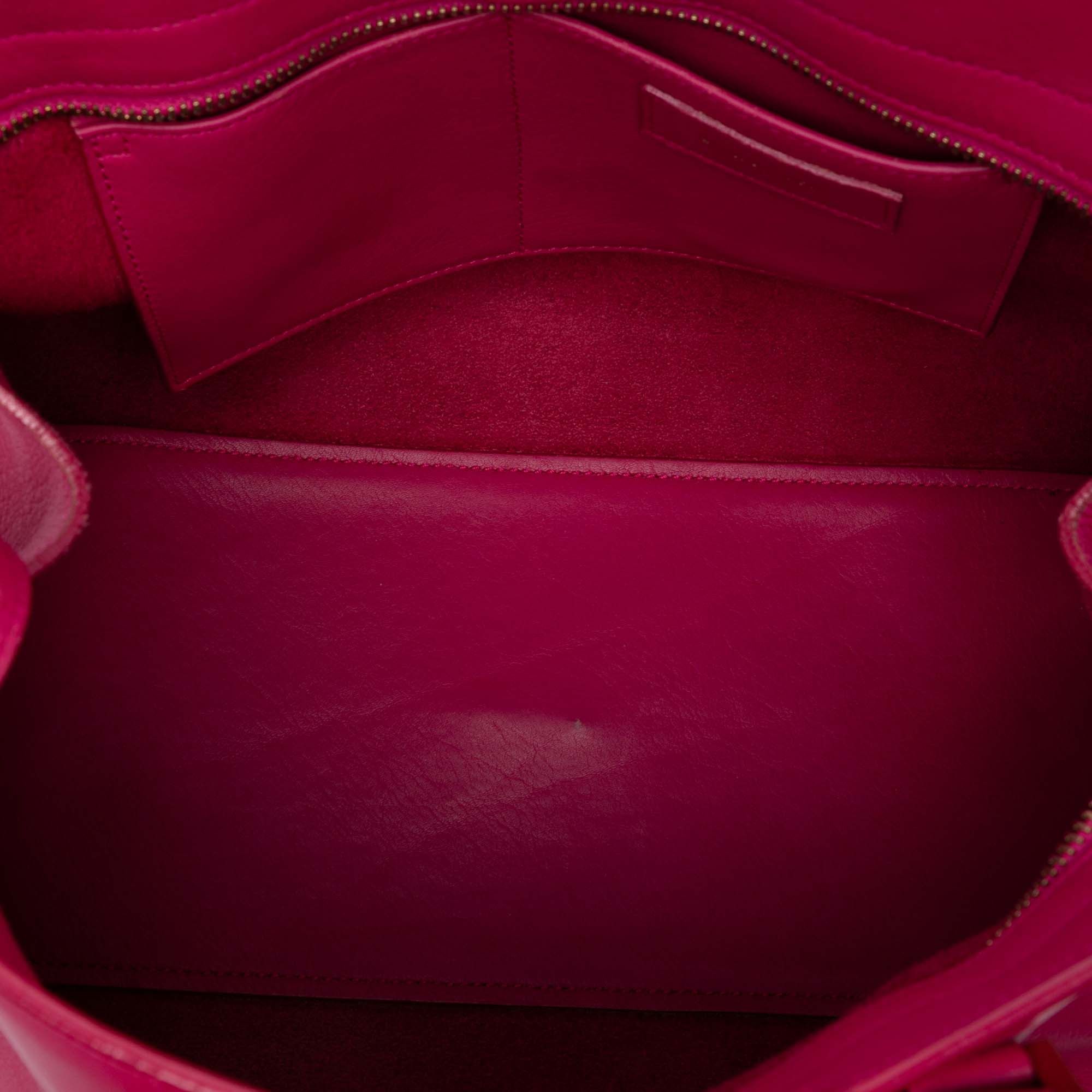 Yves Saint Laurent Yves Saint Laurent Small Calfskin Cabas Chyc Satchel Size ONE SIZE - 6 Thumbnail