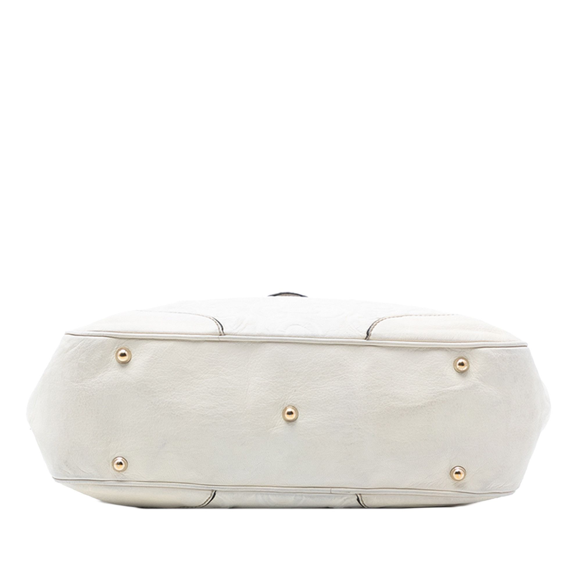 Gucci Gucci Leather Bamboo Horsebit Tote Size ONE SIZE - 3 Thumbnail