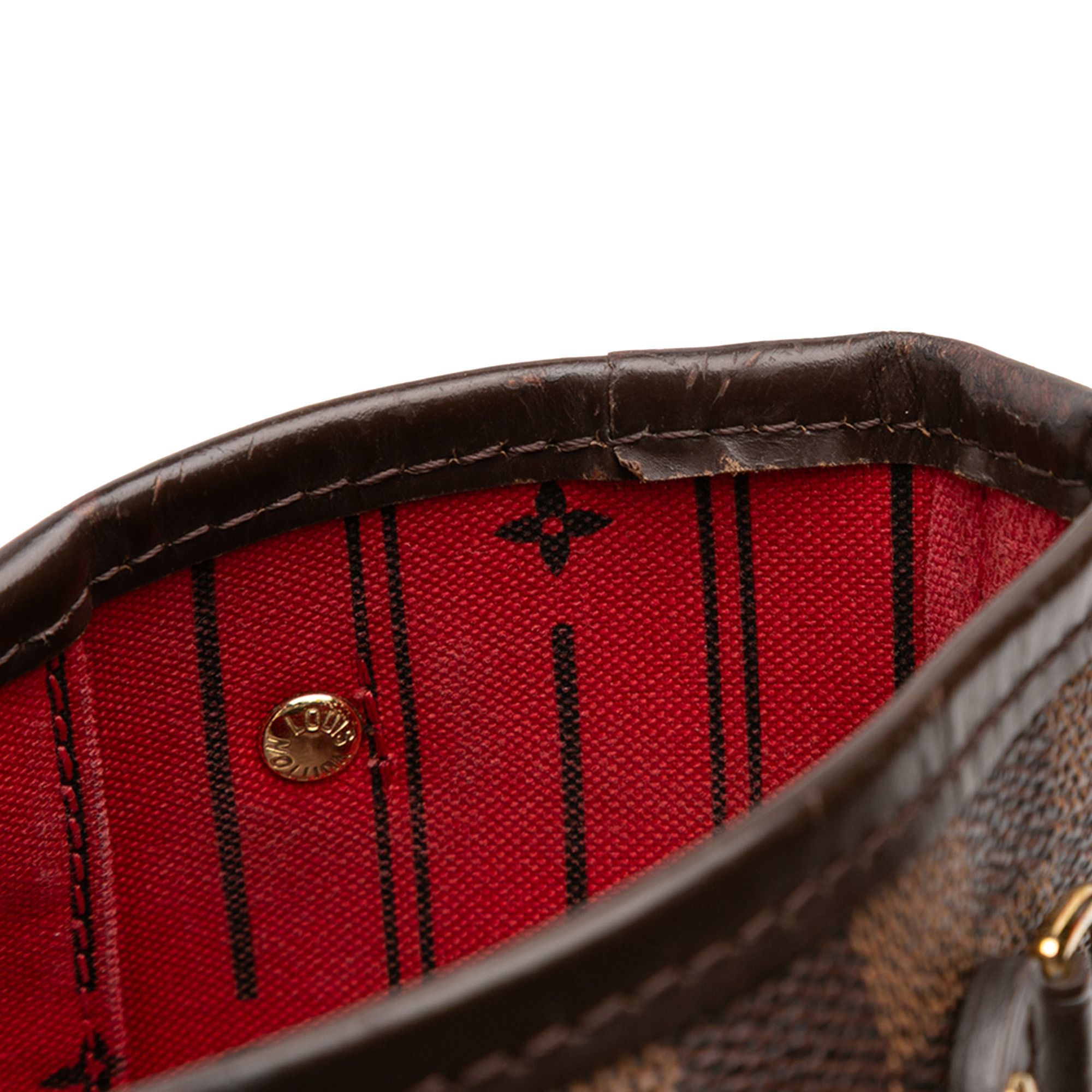 Louis Vuitton Louis Vuitton Damier Ebene Neverfull PM Size ONE SIZE - 8 Thumbnail