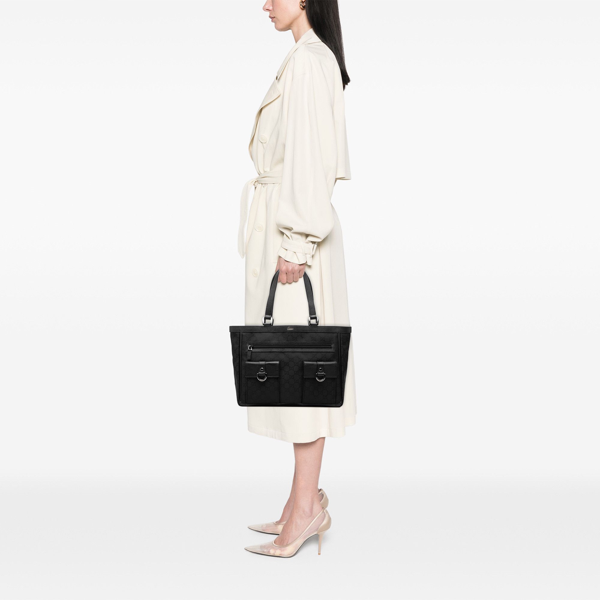 Gucci Gucci GG Nylon Abbey D Ring Pocket Tote Size ONE SIZE - 7 Thumbnail