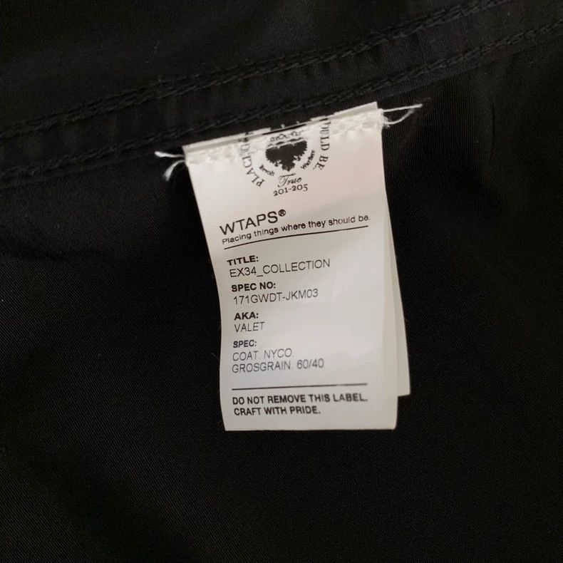 Wtaps WTAPS VALET Waterproof Hooded Coat Size US S / EU 44-46 / 1 - 6 Thumbnail