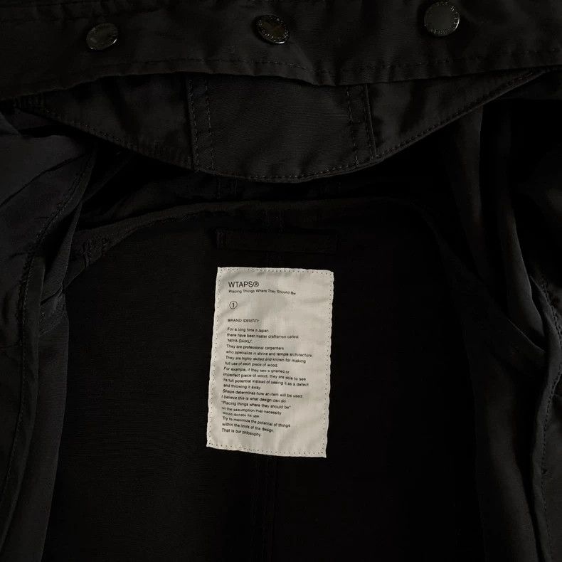 Wtaps WTAPS VALET Waterproof Hooded Coat Size US S / EU 44-46 / 1 - 4 Thumbnail