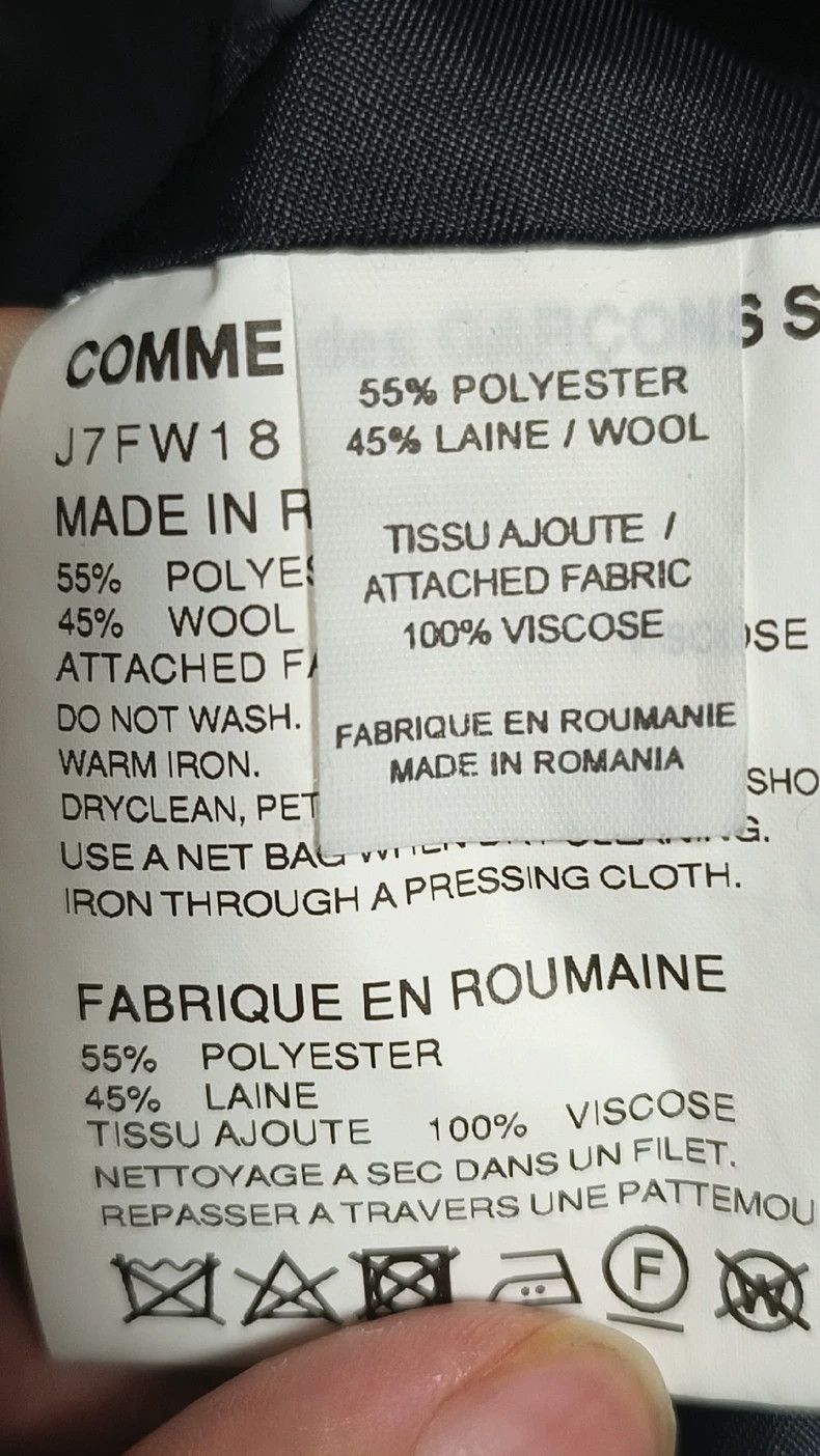 Comme des Garcons Supreme x CDG FW18 Shirt Coat Size US M / EU 48-50 / 2 - 5 Thumbnail