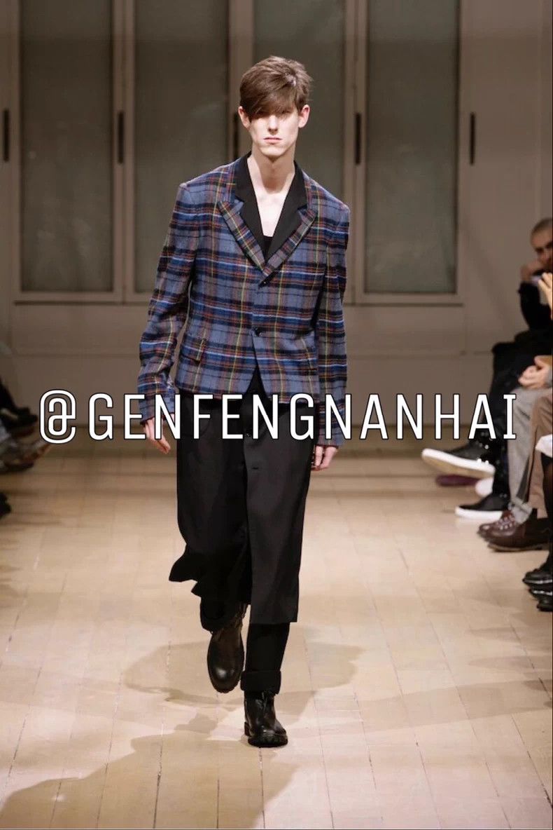 Yohji Yamamoto Yohji Yamamoto 08AW Tartan Pocket Coat Size US M / EU 48-50 / 2 - 3 Thumbnail
