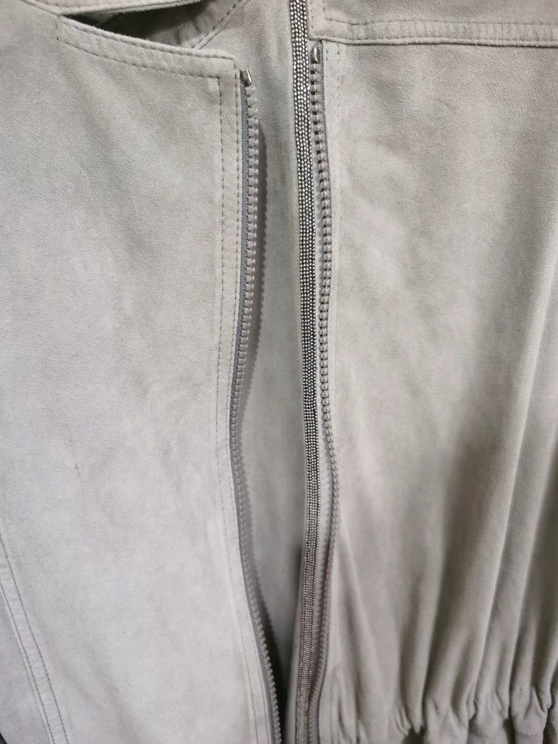 Brunello Cucinelli Brunello Cucinelli Shearling Collar Jacket Size US S / EU 44-46 / 1 - 3 Thumbnail