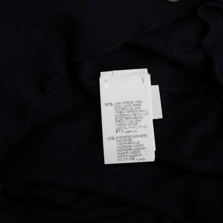 Brunello Cucinelli Brunello Cucinelli Men's Blue Knit Sweater Size US L / EU 52-54 / 3 - 5 Thumbnail