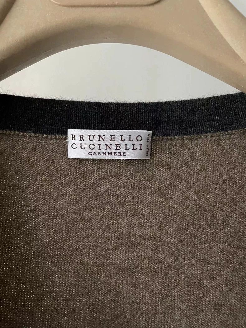 Brunello Cucinelli Brunello Cucinelli Beaded Cashmere Sweater Size US M / EU 48-50 / 2 - 4 Thumbnail