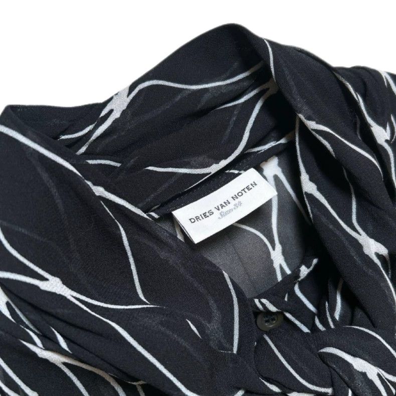 Dries Van Noten Dries Van Noten Bow Tie Print Shirt Size US M / EU 48-50 / 2 - 3 Thumbnail