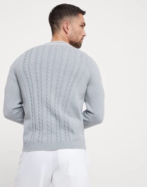 Brunello Cucinelli Brunello Cucinelli Cable Knit Cardigan Size US S / EU 44-46 / 1 - 8 Thumbnail