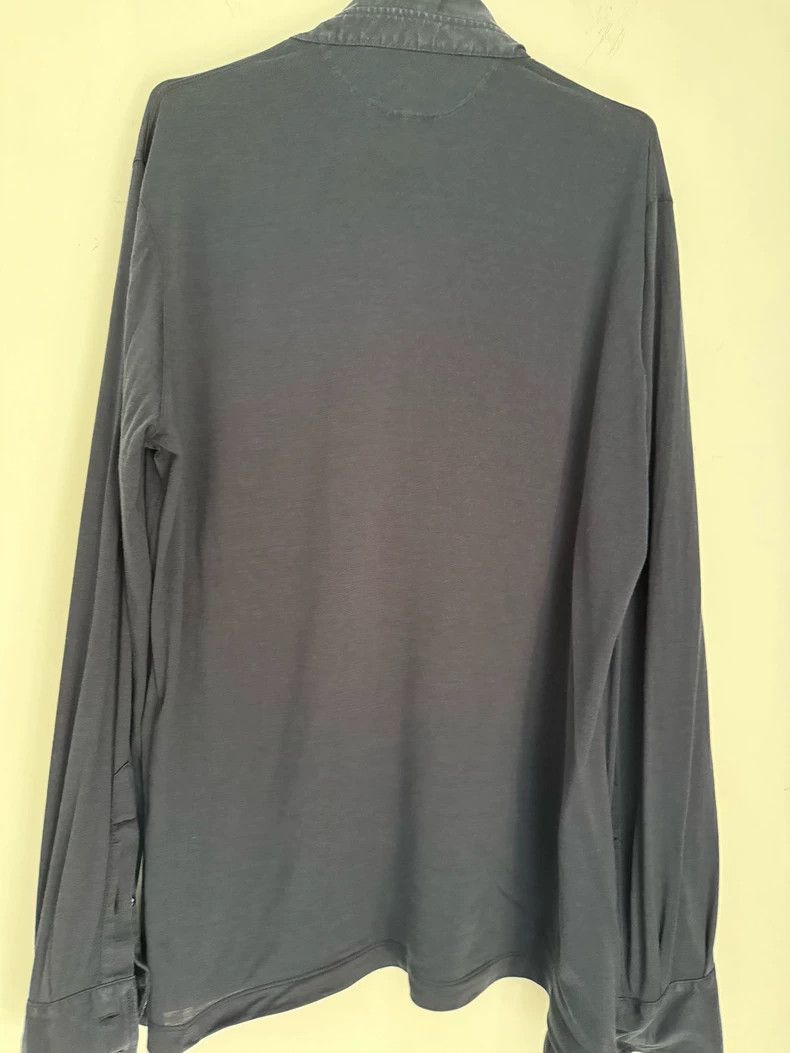 Brunello Cucinelli Brunello Cucinelli Men's Long Sleeve Polo Size US XXL / EU 58 / 5 - 2 Thumbnail