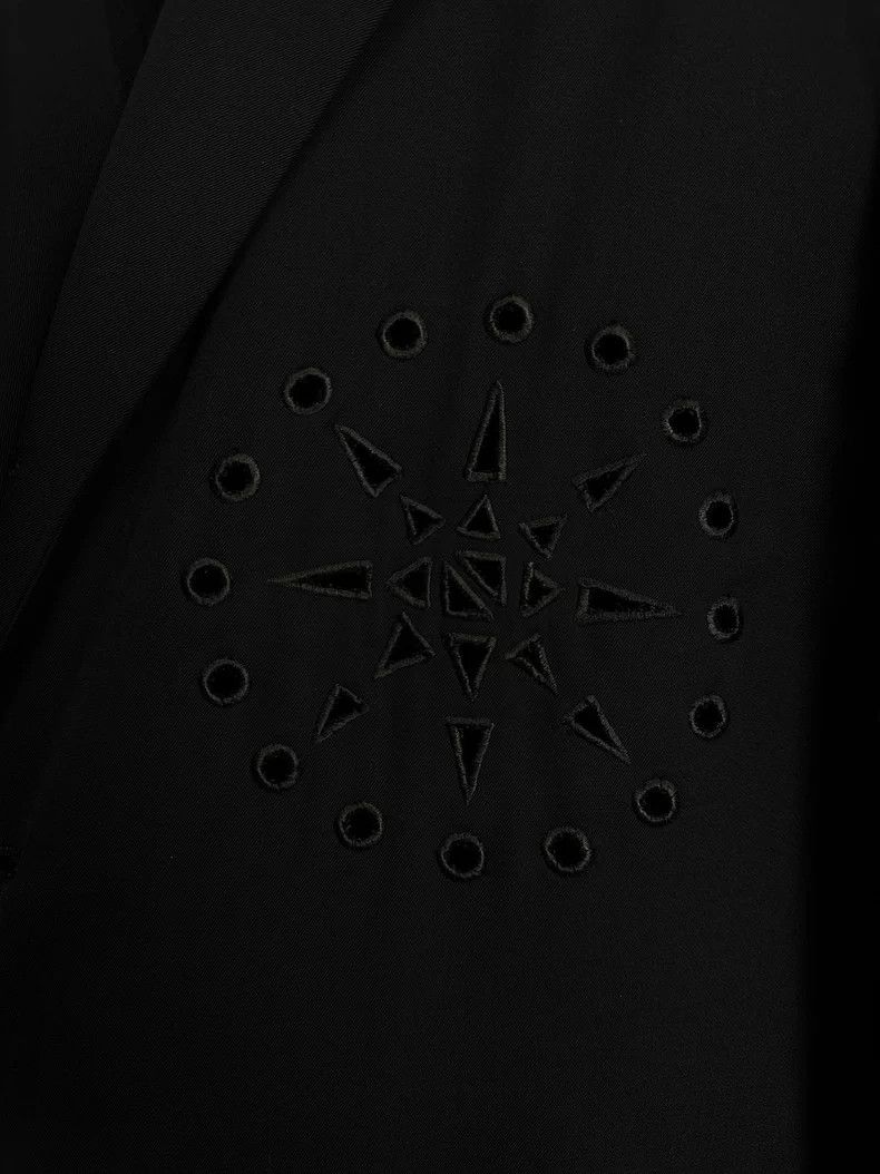 Yohji Yamamoto Yohji Yamamoto 92ss Floral Cutout Blazer Size US S / EU 44-46 / 1 - 6 Thumbnail