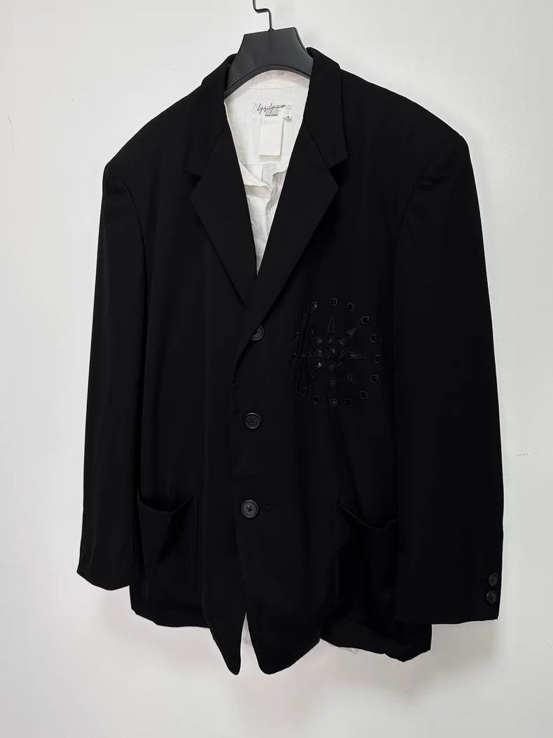 Yohji Yamamoto Yohji Yamamoto 92ss Floral Cutout Blazer Size US S / EU 44-46 / 1 - 3 Thumbnail