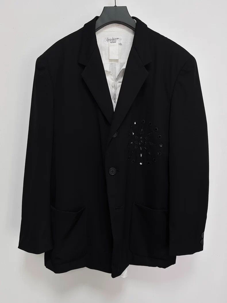 Yohji Yamamoto Yohji Yamamoto 92ss Floral Cutout Blazer Size US S / EU 44-46 / 1 - 2 Thumbnail