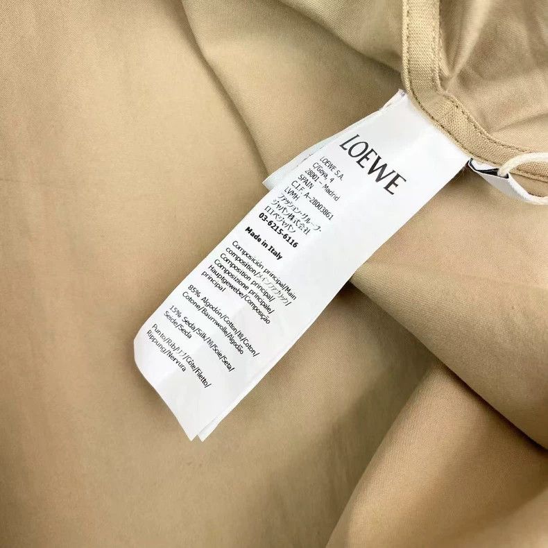 Loewe Loewe Cotton Hooded Short Trench Coat Size US XS / EU 42 / 0 - 5 Thumbnail