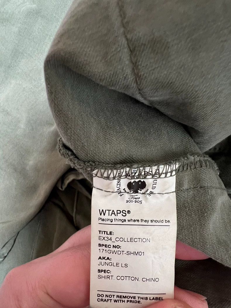 Wtaps wtaps 17ss JUNGLE LS SHIRT Size US M / EU 48-50 / 2 - 9 Thumbnail