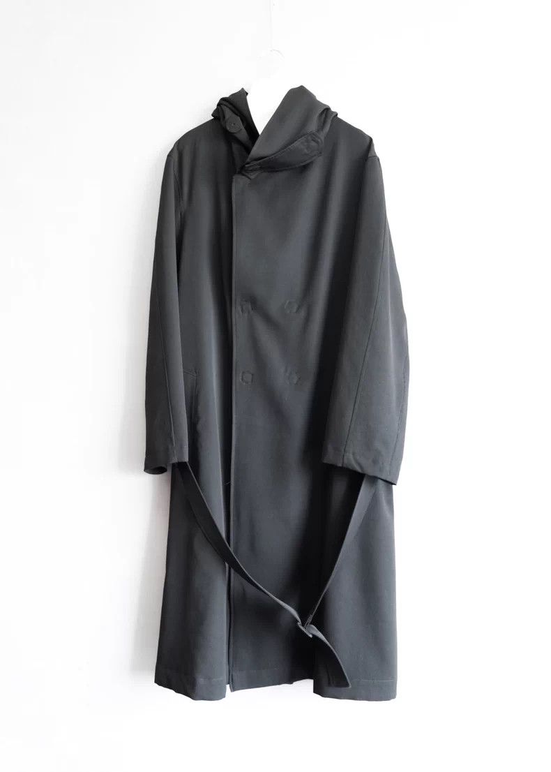 Yohji Yamamoto Yohji Yamamoto Regulation Boxing Robe Coat Size US S / EU 44-46 / 1 - 2 Thumbnail