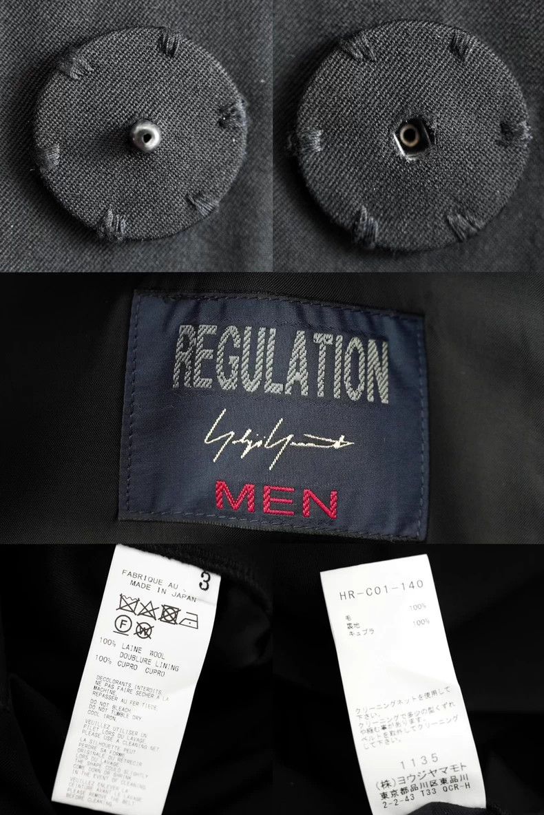 Yohji Yamamoto Yohji Yamamoto Regulation Boxing Robe Coat Size US S / EU 44-46 / 1 - 9 Thumbnail