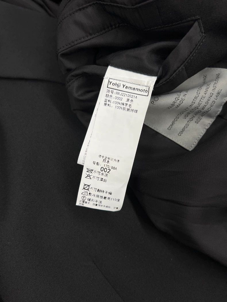 Yohji Yamamoto Yohji Yamamoto Wool Blazer Size US L / EU 52-54 / 3 - 7 Thumbnail