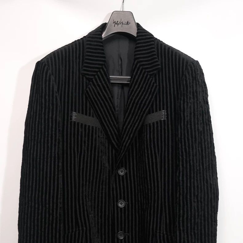 Yohji Yamamoto Yohji Yamamoto 23AW Stripe Blazer Size US M / EU 48-50 / 2 - 5 Thumbnail
